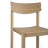 Beam Stol Vitpigmenterad Mattlackad Ek Detalj 1
